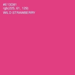 #E13D81 - Wild Strawberry Color Image