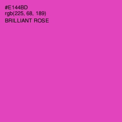 #E144BD - Brilliant Rose Color Image