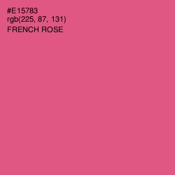 #E15783 - French Rose Color Image