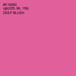 #E1609C - Deep Blush Color Image