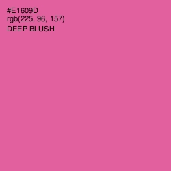 #E1609D - Deep Blush Color Image