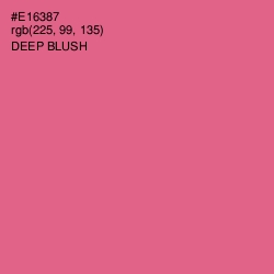 #E16387 - Deep Blush Color Image