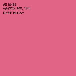 #E16486 - Deep Blush Color Image