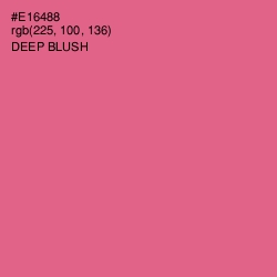 #E16488 - Deep Blush Color Image