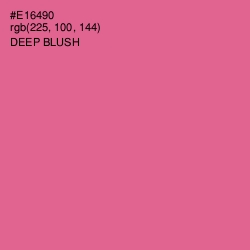 #E16490 - Deep Blush Color Image