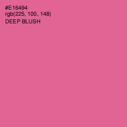 #E16494 - Deep Blush Color Image