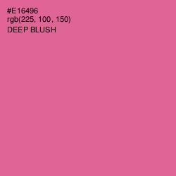 #E16496 - Deep Blush Color Image