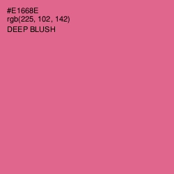 #E1668E - Deep Blush Color Image