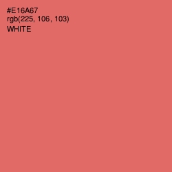 #E16A67 - Sunglo Color Image