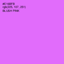 #E16BFB - Blush Pink Color Image