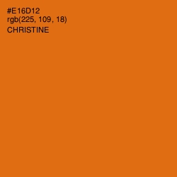 #E16D12 - Christine Color Image