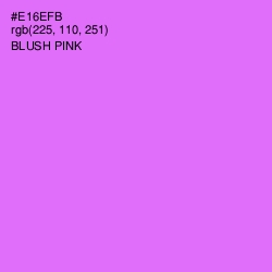 #E16EFB - Blush Pink Color Image