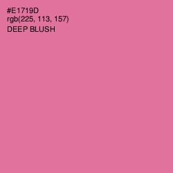 #E1719D - Deep Blush Color Image