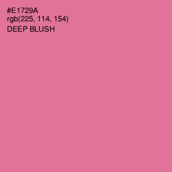 #E1729A - Deep Blush Color Image