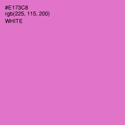 #E173C8 - Orchid Color Image