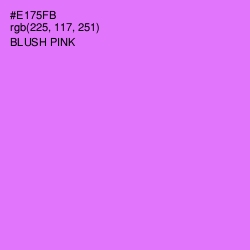 #E175FB - Blush Pink Color Image