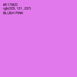 #E179ED - Blush Pink Color Image