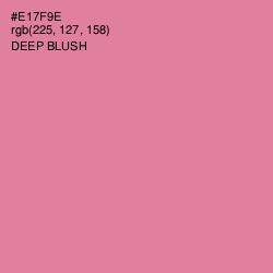 #E17F9E - Deep Blush Color Image