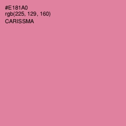 #E181A0 - Carissma Color Image