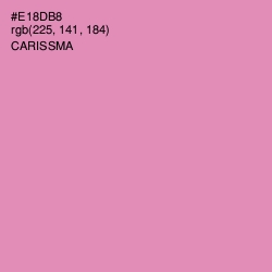 #E18DB8 - Carissma Color Image