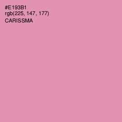 #E193B1 - Carissma Color Image