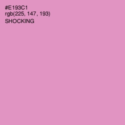 #E193C1 - Shocking Color Image