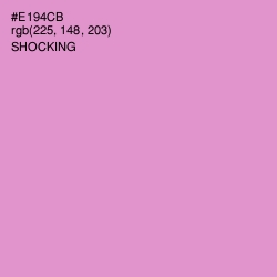 #E194CB - Shocking Color Image