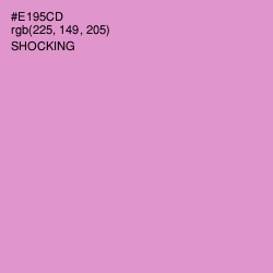 #E195CD - Shocking Color Image