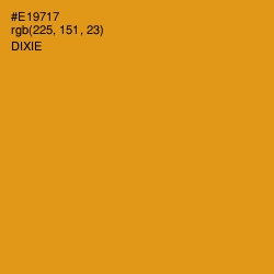 #E19717 - Dixie Color Image