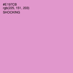 #E197CB - Shocking Color Image