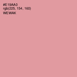 #E19AA0 - Wewak Color Image