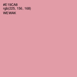 #E19CA8 - Wewak Color Image