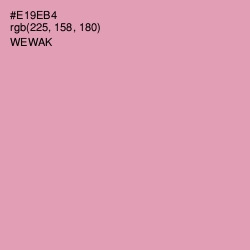 #E19EB4 - Wewak Color Image