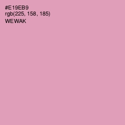 #E19EB9 - Wewak Color Image