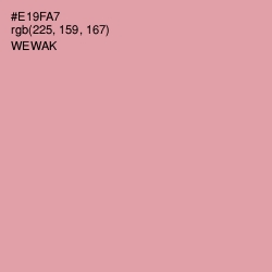 #E19FA7 - Wewak Color Image