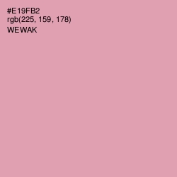 #E19FB2 - Wewak Color Image