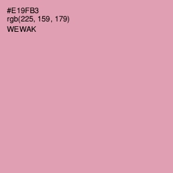 #E19FB3 - Wewak Color Image