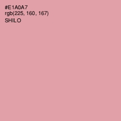 #E1A0A7 - Shilo Color Image