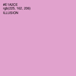 #E1A2CE - Illusion Color Image