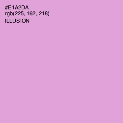 #E1A2DA - Illusion Color Image