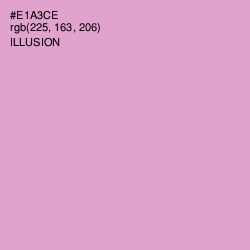 #E1A3CE - Illusion Color Image