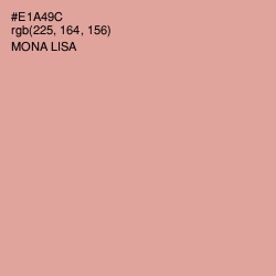 #E1A49C - Mona Lisa Color Image
