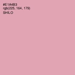 #E1A4B3 - Shilo Color Image