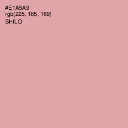 #E1A5A9 - Shilo Color Image