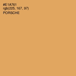 #E1A761 - Porsche Color Image