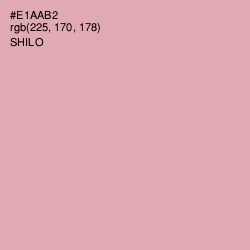 #E1AAB2 - Shilo Color Image