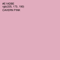 #E1ADBE - Cavern Pink Color Image