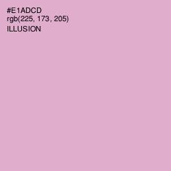 #E1ADCD - Illusion Color Image