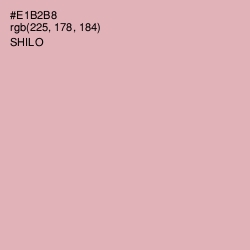 #E1B2B8 - Shilo Color Image