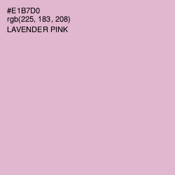 #E1B7D0 - Lavender Pink Color Image